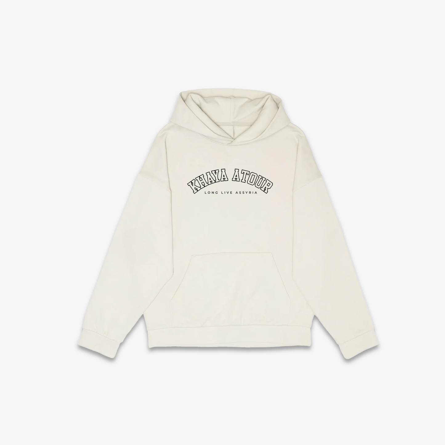 Khaya Atour Heavyweight Hoodie - Icy Rock