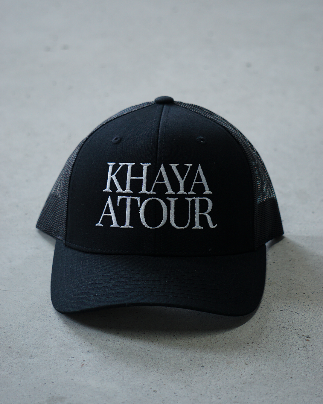 Khaya Atour Trucker Hat - Black