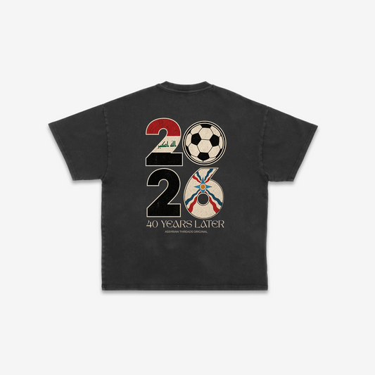40 Years Later T-Shirt - Off Black