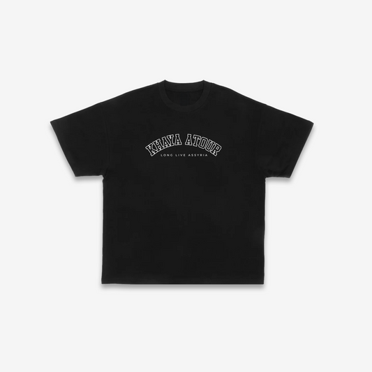 Khaya Atour Heavyweight T-Shirt - Black