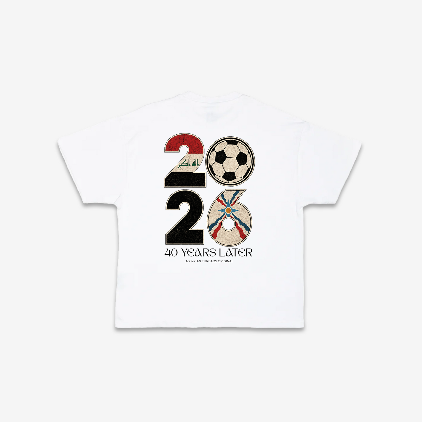 40 Years Later T-Shirt - White