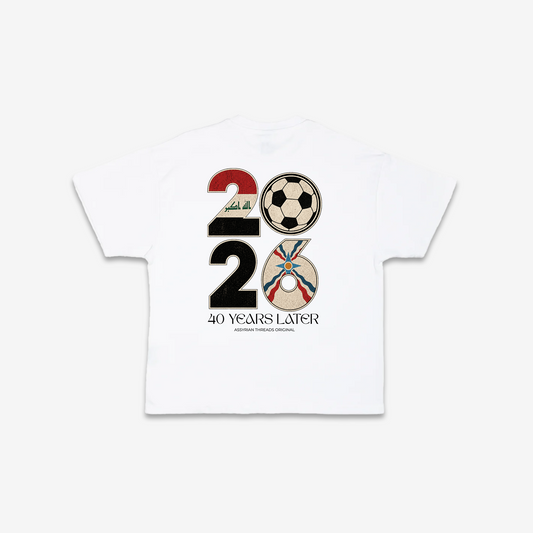 40 Years Later T-Shirt - White