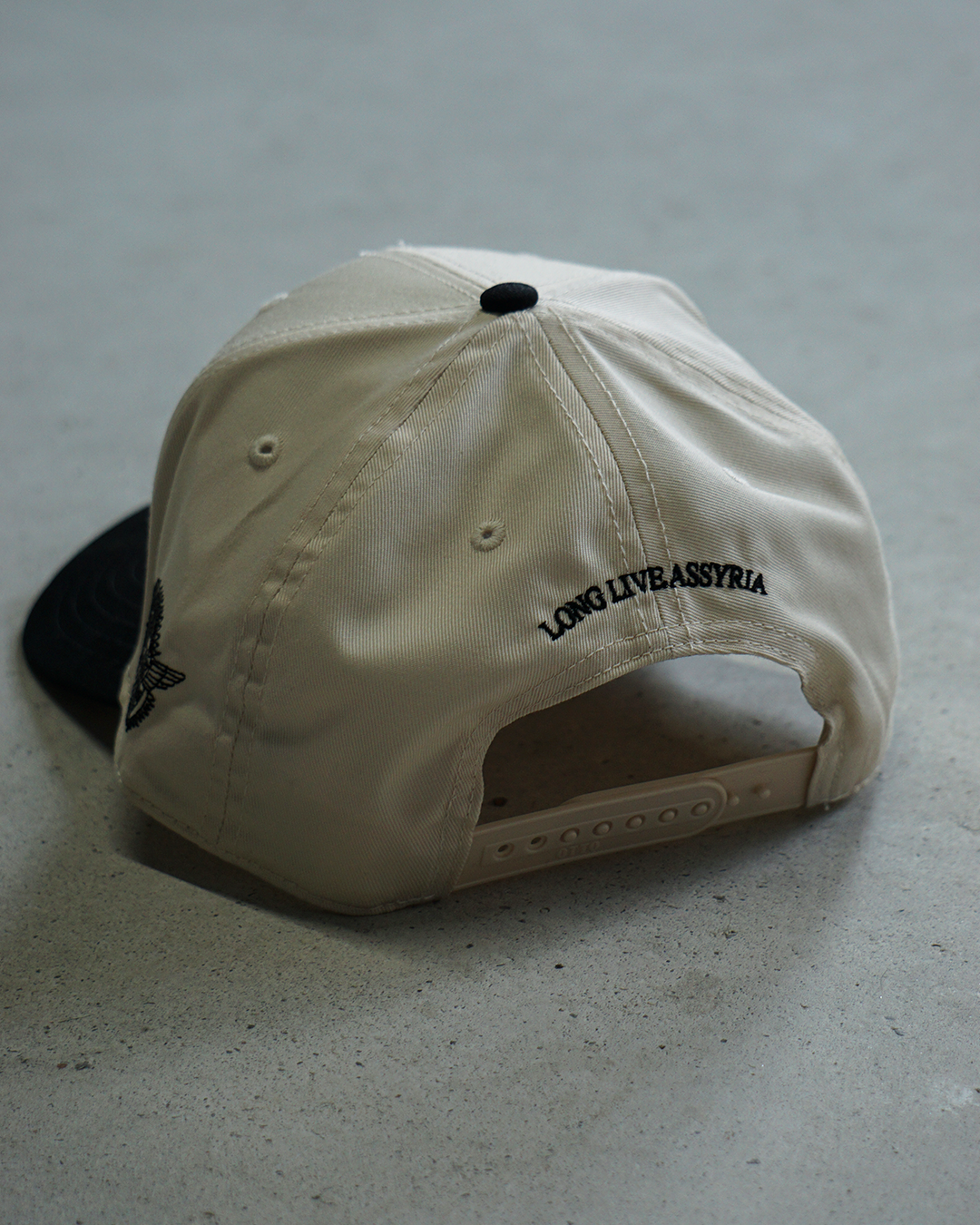 Khaya Atour Two-Tone Hat - Black